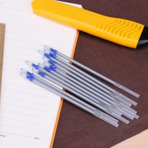 100pcs Mercury Refillable Pen Water Erasable Pens Fabric Leather Embroidery Marker