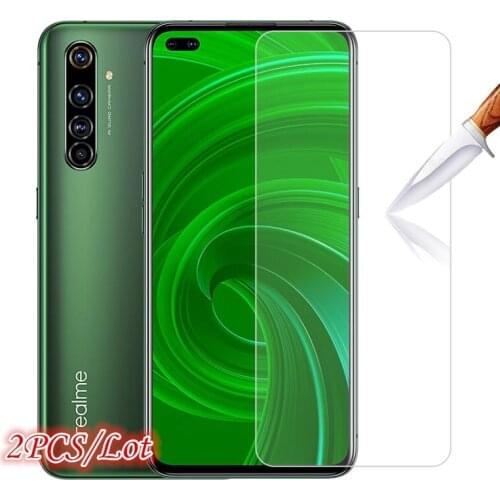 2Pcs Glass on Realme X50 Pro 5G Tempered Glass Realme X50 Pro Phone Screen Protector HD Protective Glass For Oppo Realme X50 Pro