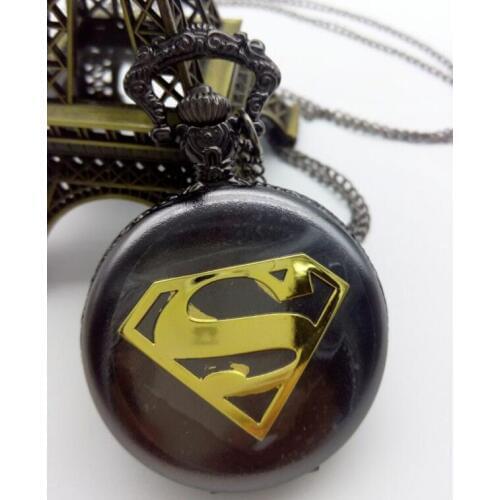 Bronze antiques Chain necklace cowboy Fashion quartz men and woman Necklace pocket watch