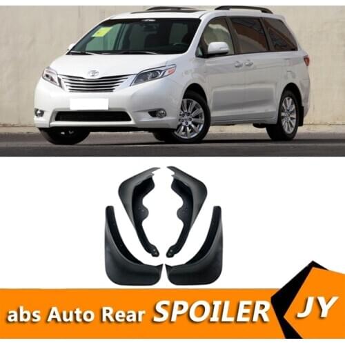 For Toyota Sienna 2010-2017 Mudflaps Splash Guards Front rear Mud Flap Mudguards Fender Modified special
