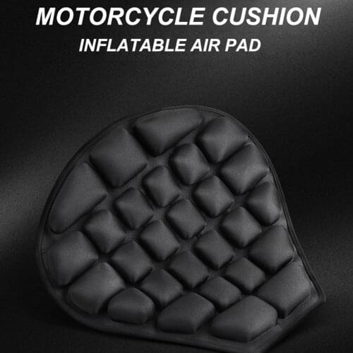 Motorcycle Cool Seat Cover Sunscreen Mat Inflatable Anti Slip Air Cushion Motorcycle Seat Cushion Protector Accessories