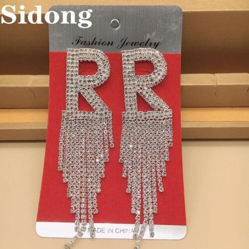 Dangle Earrings Dazzling cryrtal China