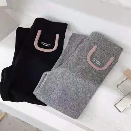 Girls' cotton casual Leggings spring autumn new baby kids girls fashion pocket trousers childrens long pants leggings P4 203