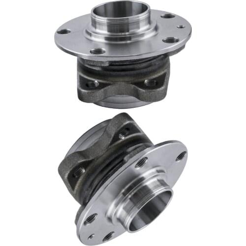 2Pcs Wheel Bearing Set Wheel Hub Rear Axle For Audi A6 4F2 2.0 TDI + Avant 4F5 bj 2005 for 4F0598611A-1 4F0 598 611B-1 5 holes