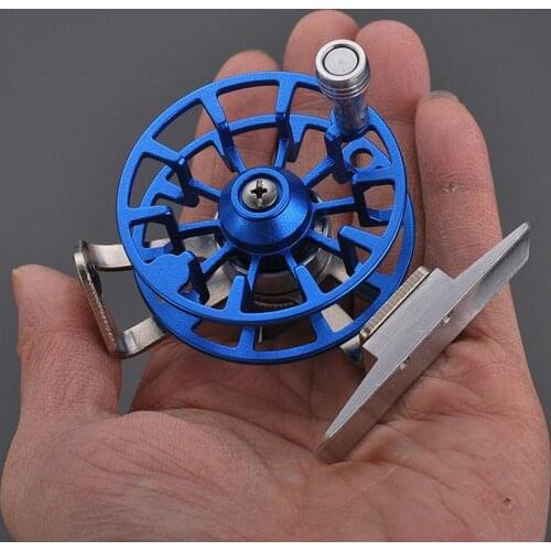 Metal Fishing reel, Rod reel, Fly Fishing Reel Large Arbor Right Handed Disc Drag System Reel Diameter 103mm