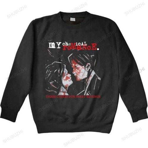 Men cotton sweatshirt spring shubuzhi My Chemical Romance Three Cheers For Sweet Revenge brand men autumn hoodie euro size