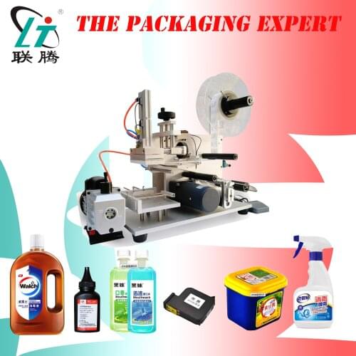 Semi Automatic Flat Surface Label Labeling Machine Jerrycan File Pocket Codes Logo Plastic Labeler Sticker Labels Free Shipping