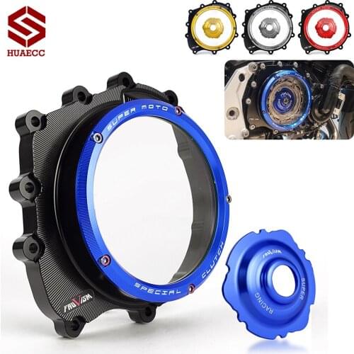 For BMM F900R 2020-2021 CNC Racing Clear Clutch Cover and Spring Retainer R F 900 R
