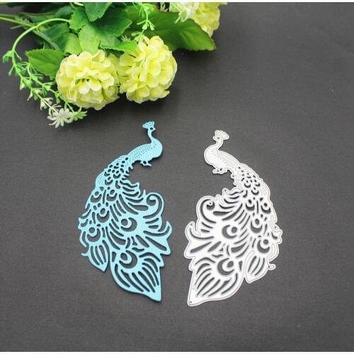 Domestic process carbon steel embossed mold decoration of Peacock Carbon Steel Paper Shear Mould 2018 Cutting Dies