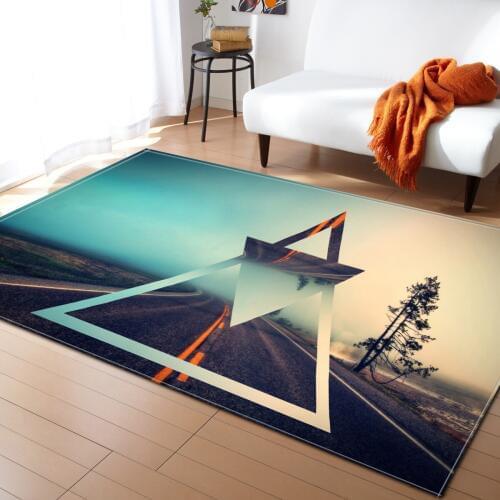 Modern Carpets for living room Rectangle Geometric Area Rugs Large Anti-slip fashio Carpet Kids Room Home Decorative Bedroom Rug