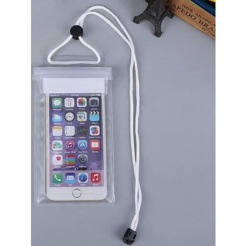 Universal Waterproof Phone Bag Strong Proctection with 3-Layer Sealing Cell Phone Waterprof Pouch