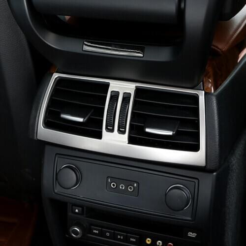 For BMW X6 E71 Interior Armrest Box Rear Air Vent Outlet Cover Trim 2008-2014 Car accesories interior Car decoration