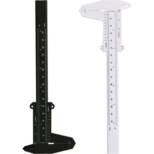 1pc Plastic Eyebrow 150 MM Calipers Gauge Micrometer Measuring Tools Tattoo Microblading Ruler