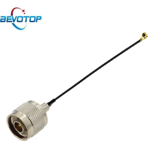 1PCS N Type Male Plug to IPX U.FL IPEX1 Female Jack RF RF113 Pigtail Coaxial Mini PCI WIFI WLAN Antenna Extension Cabble