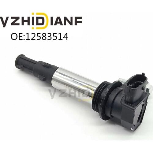 6Pcs 12629037 12613057 Ignition Coil For ALFA- ROMEO-159 Sportwagon-BRERA SPIDER- 939 3.2 CADILLAC- SRX STS CTS 2.8 3.6