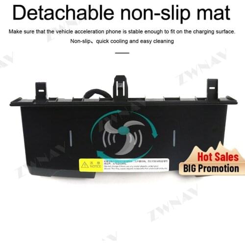 QI Car Intelligent fast wireless charger for KIA KX1 2018 Intelligent Infrared Fast Wireless Charging Car Phone Holder