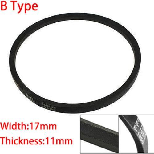 B 4877 4900 4953 5000 17mm Width 11mm Thickness Rubber Groove Cogged Machinery Drive Transmission Band Wedge Vee V Timing Belt