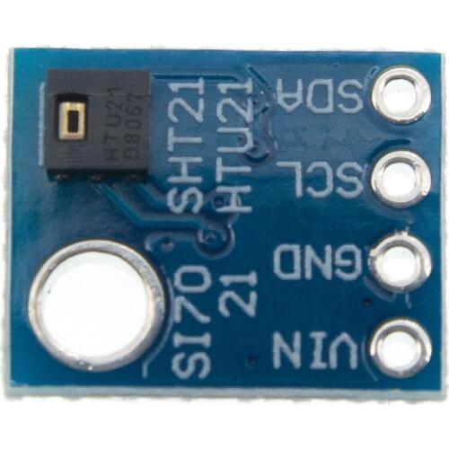 GY-21 HTU21D IIC/I2C Digital Temperature & Humidity Sensor Breakout Board Module For Weather Stations Humidor Control 3.3V