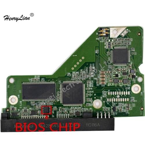 HDD PCB FOR / LOGIC BOARD /BOARD NUMBER:2060-771698-002 REV A 2060-771698-REV P1