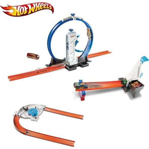 Hot Wheels Track Builder New Toy Straight with Diecast Car Connect with Other Hotwheels Track Brinquedo Pista Gift for Kid