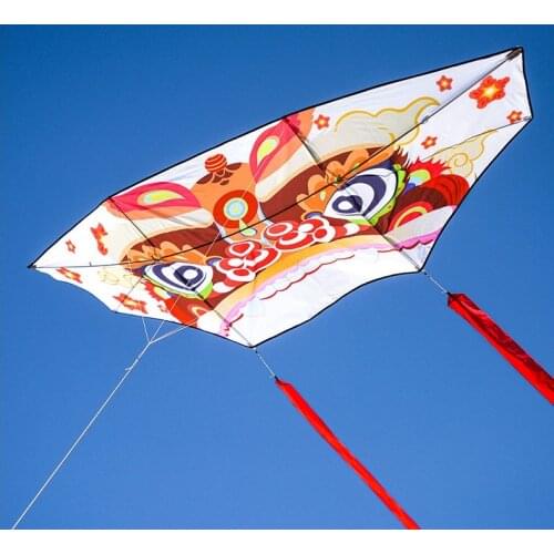 Lion kite large high-end Chinese ancient wind kite adult kite easy to fly in the breeze