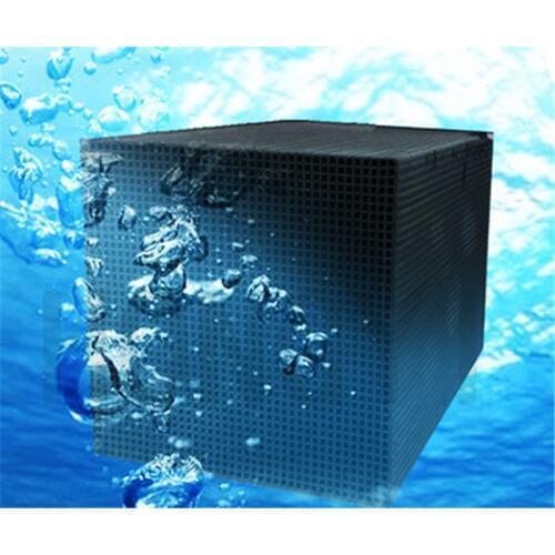 Nano water purification cube for fish tank bottom filter on the filter material beneficial bacteria cultivation