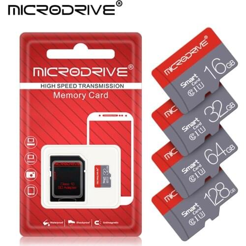Microdrive Micro SD Card memory Card 128gb 64gb tarjeta micro sd Class 10 32GB 64GB 128GB 16GB for Smartphone Tablet Camera