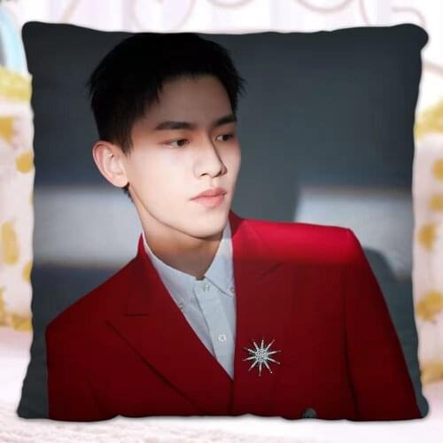 Dream Back To Little Fourteen Xin Yunlai Pillowcase Star Photo Poster Cushion Cover Souvenir Throw Pillow Cover Surrounding Call