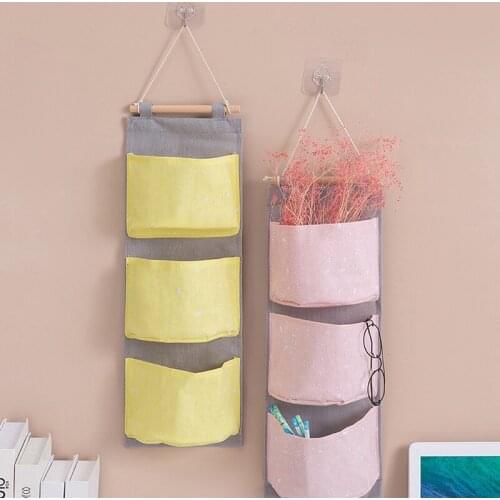 Simple Nordic Closet Storage Bag Hanging Storage Bag Wall-mounted Clothing Storage Bag Underwear Socks Wardrobe Bag