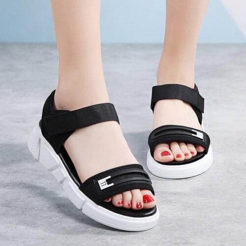 2021 Fashion Buckle Summer Sports Sandals Woman Webbing Luxury Shoes women ladies beach sandals Light Weight Sneakers flip flops