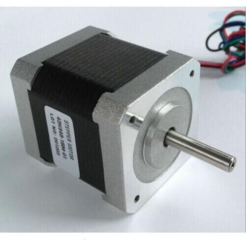 1.8 degree Nema17 Stepper Motor 42HS48-1684 single shaft 0.5NM 1.6A motor length 48mm CNC Engraving