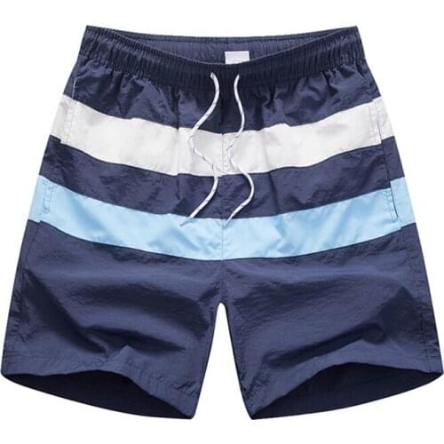 Color Matching Beach Shorts Men Summer Swimming Trunks Swimwear Quick Dry Sport Mens Board Shorts Waterproof Bermuda Beach Pant