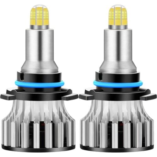 Led Car Light LED Headlights 6500K Low Super Beam H8 H1 HB3 9005 Bulbs 9006/HB4 Positive 50W 3D 360 Degree Automotive Fog Lamps