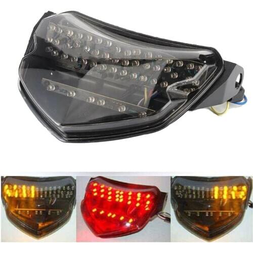 Motorcycle Rear Tail Brake Light Flasher Blinker For Suzuki GSX-R 600 750 2004 2005 Accessories