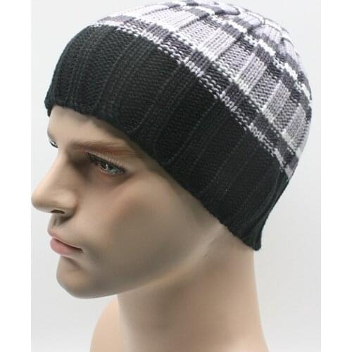 2019 Beanies Winter Wool Hat Brand Knitted Caps Skullies Men Women Warm Thicken Stripe Ski Bonnet Beanie Gorros