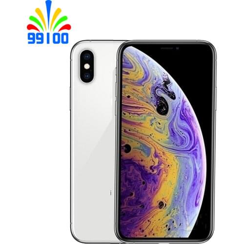 Used Unlocked Cell Phone Apple iPhone XS 5.8" RAM 4GB+ 64GB/256GB IOS Smartphone Hexa Core A12 NFC LTE
