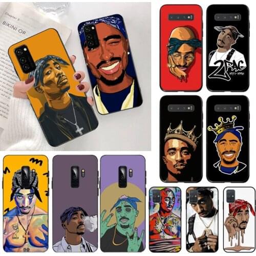 Forever Rapper 2pac Tupac Phone Case for Samsung S20 plus Ultra S6 S7 edge S8 S9 plus S10 5G lite 2020