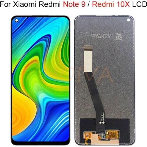 Original 6.53'' Display For Xiaomi Redmi Note 9 LCD Redmi 10X LCD Touch Screen Digitizer Assembly For Redmi Note9 LCD Screen
