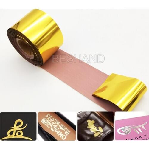 Gold Blocking Gold & Silver Foils Anodized Gilded Paper Hot Press Foils for Leather Craft Bronzing PU Paper Gilding