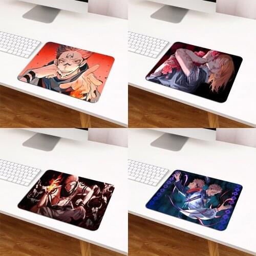 Carpet Gamer Jujutsu Kaisen Satoru Gojo Small Mouse Pad Desk Pad Drop Shipping Mesa Gaming Hot Pad Gaming Mat anime keyboard