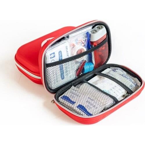 Outdoor Home emergency45 pcs kit EVA First Aid Kit For Family Outdoor Vehicle Medical Bag Survival Kit Hiking Gear