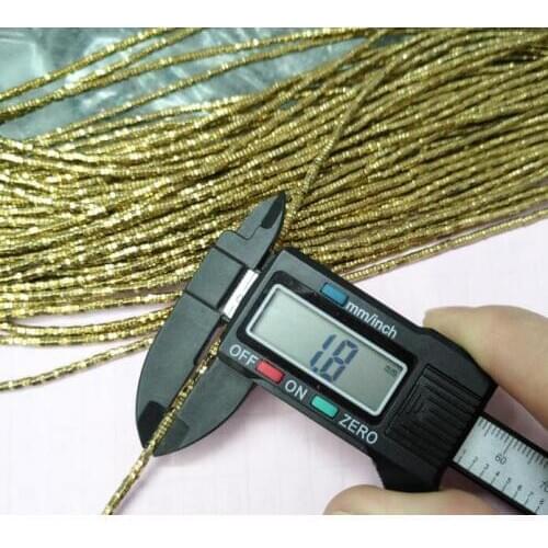 Smaller Than 2mm Hexagon Shape Gold Color Hematite Loose Beads 100strands