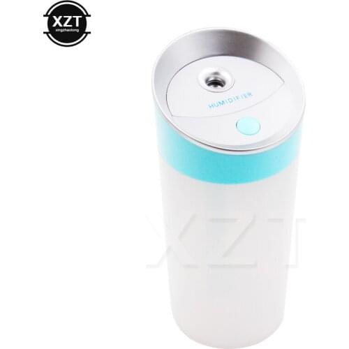 Car Air Humidifier 300mL With LED Light For Auto Armo Home Office Accessories Car Anion Replenishment Air Humidifier