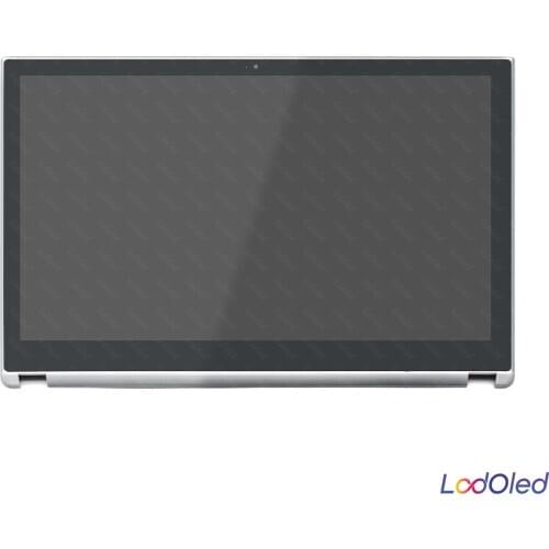 15.6'' HD LCD Display Touch Screen Glass Digitizer IPS Panel Assembly with Frame Bezel for Acer Aspire V5-571P V5-571PG MS2361