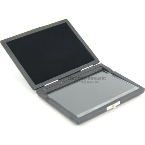 1pcs Wood Leather Saxophone Clarinet Reeds Case Box Hold 6 Reeds