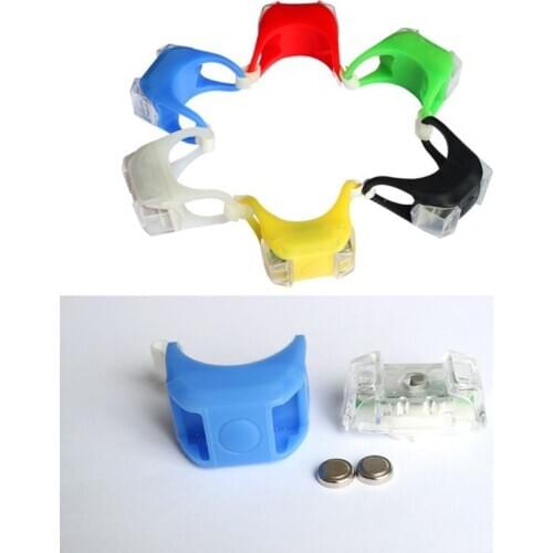 2PCS Baby Stroller Night Light Waterproof Silicone Caution lamp Outdoor Safety