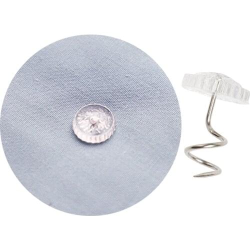 20PCS Bed Sheet Clip Fixer Transparent Traceless Twist Nail Sofa Cushion Blankets Cover Grippers Holder Fixing Slip-Resistant