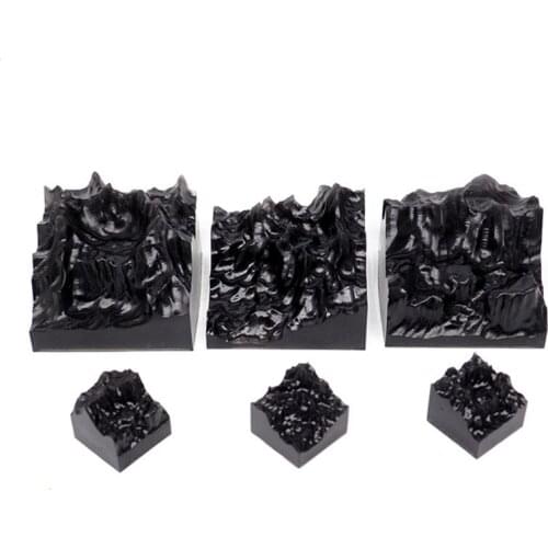 83XC DIY Hand-made Crystal Epoxy Glue Mold Broken Snow Mountain Silica Gel Mold U Disk Ocean Micro Landscape