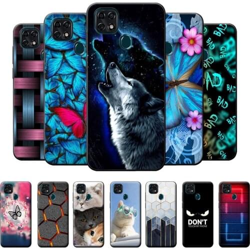 For ZTE Blade 20 Smart Case Cover on ZTE 20 Smart 20 Luxury Wolf TPU Silicone Soft Phone Case For ZTE Blade 20 Smart Case Bumper