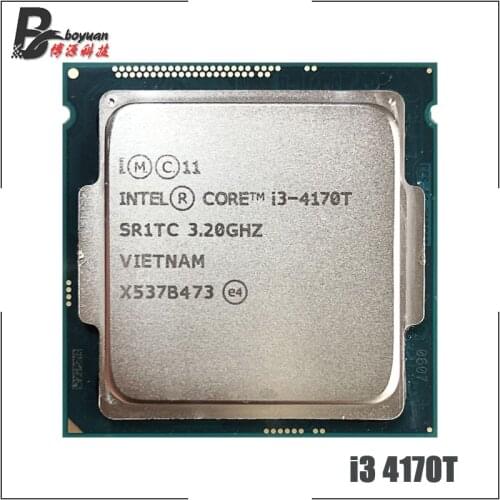 Intel Core i3-4170T i3 4170T 3.2 GHz Dual-Core CPU Processor 3M 35W LGA 1150